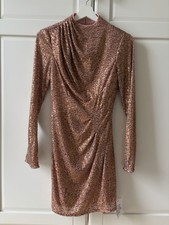 Party KLEID - Pailletten Kleid - Größe 34 - NEU