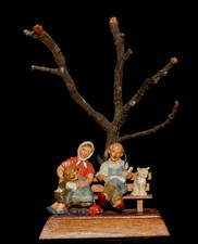 alte Masse Figurengruppe Oma +