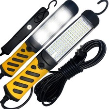 1200lM 100LED Werkstattlampe Handlampe Autolampe Arbeitslampe 8m Netzkabel Retoo