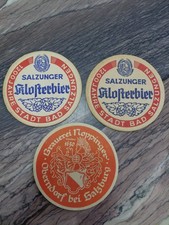 3 Alte Bierdeckel Salzburg, Salzungen