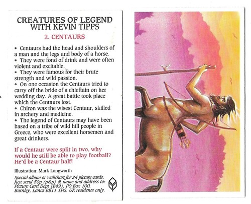 Creatures legend with - with, kevin