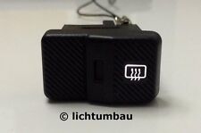 VW Corrado Schalter Heckscheibenheizung BLAU ROT LED Passat 35i Polo 86C