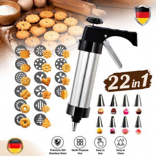 Edelstahl gebäckpresse - edelstahl,