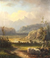 Fantastische Berglandschaft