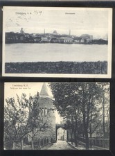 Schlesien-2 alte Ansichtskarten 1909 Friedeberg/Neumarkt-Isergebirge-Mirsk