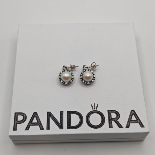 Pandora ohrringe pearl - ohrringe,