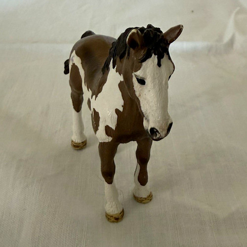 Seltener schleich pinto hengst - schleich,
