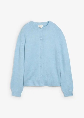 Strickjacke 50 eisblau - strickjacke,