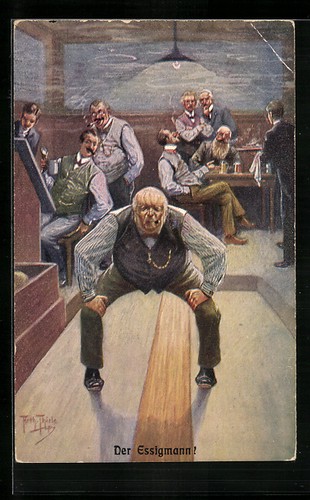 Künstler arthur thiele - künstler-ak,
