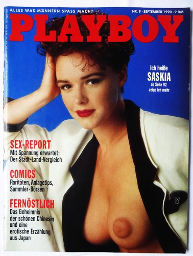 Playboy 1990 saskia - playboy,