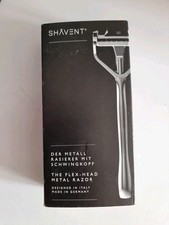 SHAVENT Original Schwingkopf-Rasierer Nassrasierer Für Herren Metallrasierer Neu