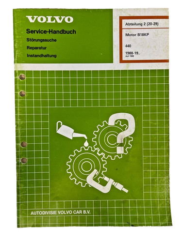 Volvo service handbuch - volvo, service-handbuch