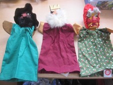 Lotte Sievers-Hahn Handpuppen Räuber Hotzenplotz König Hexe Kasperletheater