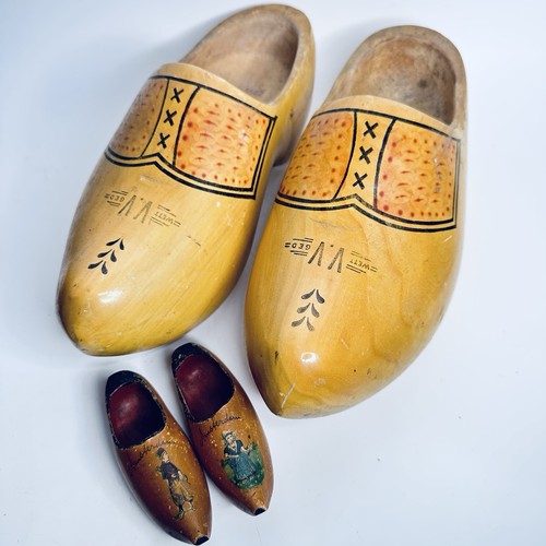 Vintage dutch holz clogs - dutch,