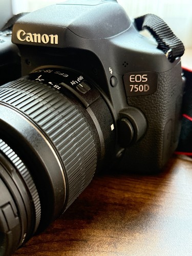 Canon eos 750d mit 55mm - mit, is