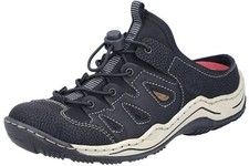 Rieker pantolette schwarz - pantolette,