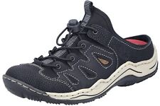 Rieker Pantolette Schwarz L0567-00 Damen Schuhe Sommer