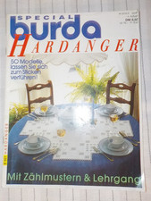 HARDANGER special burda 2018 mit Zählmuster & Lehrgang  50 Modelle, lassen sie s