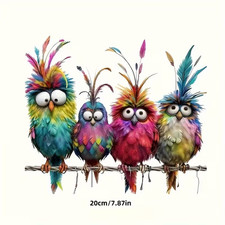 Cartoon Vogel Sticker –