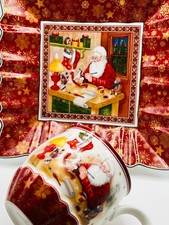 Villeroy Boch Christmas Set Schale Santas Werkstatt Jumbo Becher Spielzeug Toys