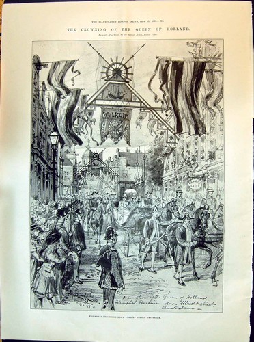 Alt 1898 krönung königin - 1898,