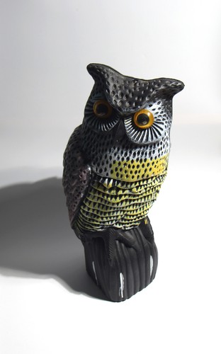 Große eulen figur - große,