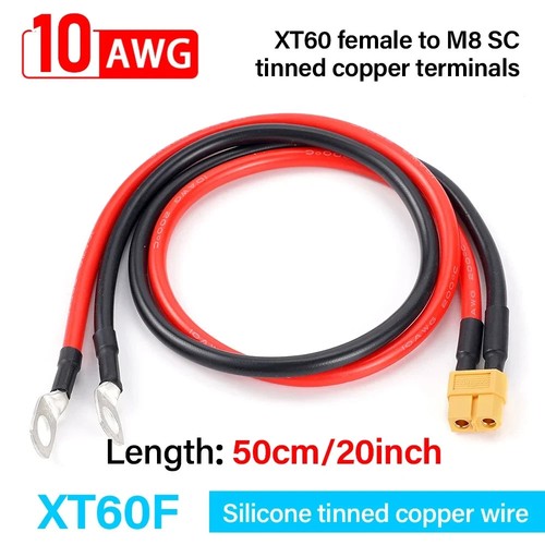 Xt60 buchse stecker auf - m8, o