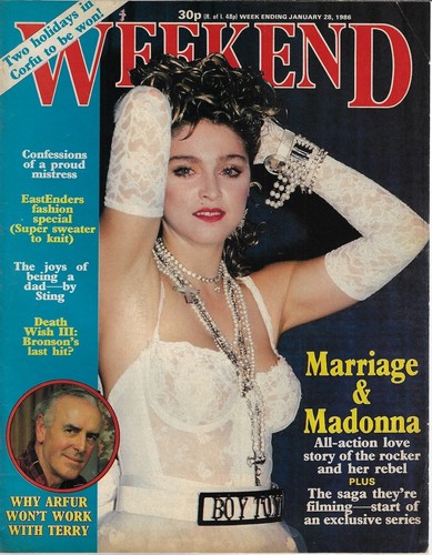 Weekend magazine madonna - magazine,