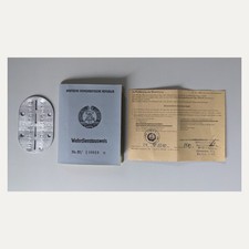 Wehrdienstausweis Erkennungsmarke Musterungsbefehl 