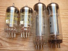 2 Tungsram ECC83 tubes + 2