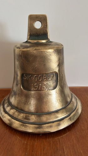 Schiffsglocke aus messing - aus,