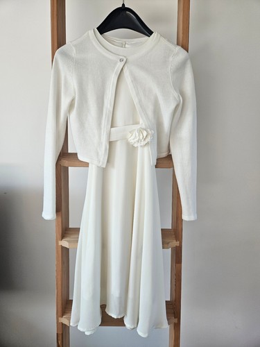 Weißes kleid bolero gr - gr, 140