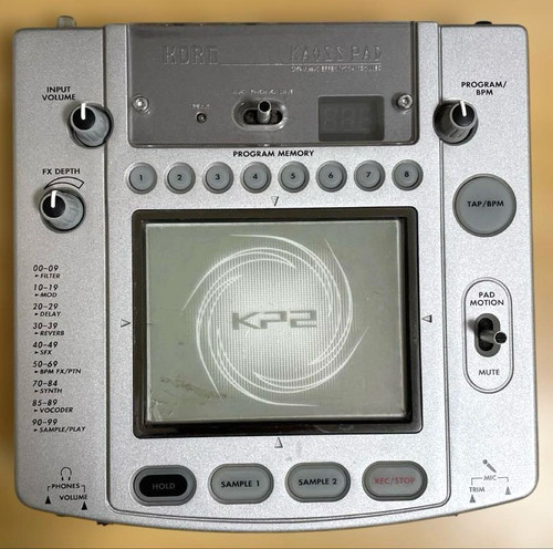 Korg kaoss pad - kaoss, kp2