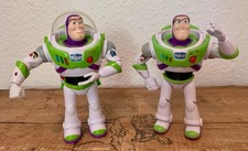 2x BUZZ LIGHTYEAR Actionfiguren mit Soundfunktion/Bewegung ~18 cm Toy Story