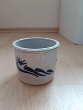 Schmalztopf Steingut mit