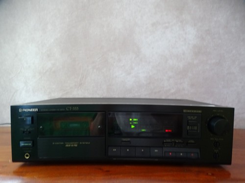 Pioneer 333 stereo cassette - pioneer, ct-333