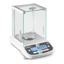 Kern Analysenwaage Laborwaage Feinwaage 220g 01mg Edelstahl Wägefläche
