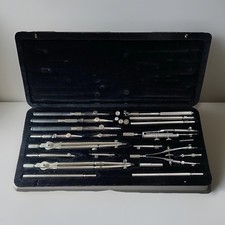 C.RIEFLER. NESSELWANG & MÜNCHEN | A40 | ZIRKELKASTEN | REISSZEUG | ⭕️ s. INFO