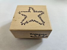 Stempel 'Frohe Weihnachten/gutes neues Jahr' f. Kartengestaltung Stempelschmiede