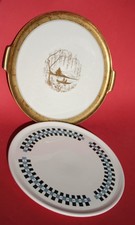 2 ALTE TORTENPLATTEN 50er JAHRE !!!