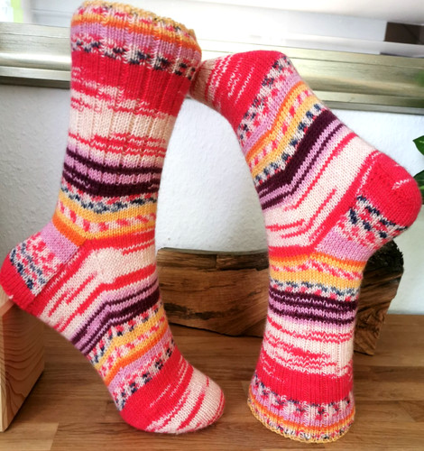 39 stricksocken - gr., 38/39