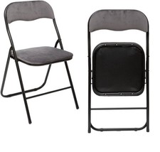 Klappstuhl Samtbezug