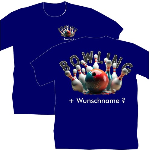 Bowling bowler shirt hemden - bowler, t-shirt