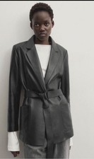 Massimo Dutti lederjacke