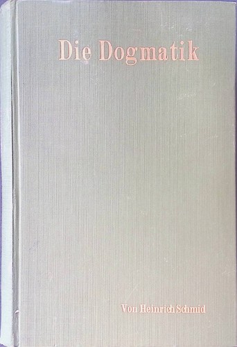 Die dogmatik der - die,