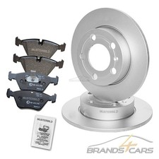 ATEC BREMSSCHEIBEN Ø245 + BELÄGE HINTEN FÜR AUDI A4 QUATTRO VW PASSAT SYNCRO