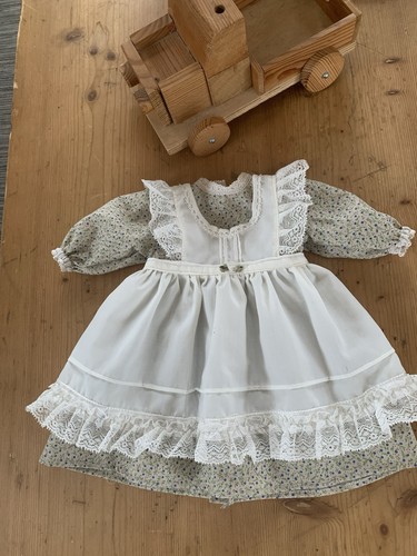 Puppenkleidung schürzenkleid - puppenkleidung,