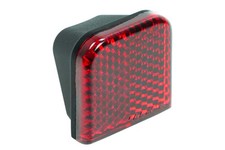 Schutzblech Reflektor Rück Strahler Heck Katzenauge Fahrrad Sicherheit ROT