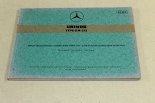 Ersatzteilliste Mercedes Motor OM 312 , 65 PS ,  Unimog 406 Ersatzteilkatalog