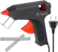 Heißklebepistole Universell Klebepistole Heißklebegerät Heißkleber 20W Schwarz